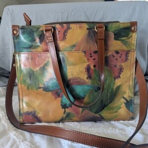 Patricia Nash Multicolor Floral Shoulder Bag